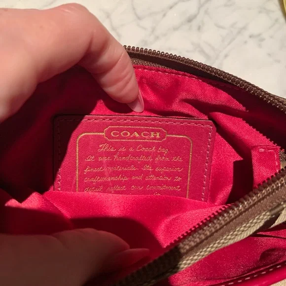 💕COACH ZIPPERED TOP CROSSBODY HANDBAG💕EXCELLENT CONDITION! - Picture 11 of 11